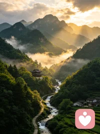 云起终南，道藏山水。于仙都福地习道家智慧，守静笃，致虚极，自在心安。🍃