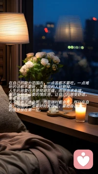 自己开心最重要！配图