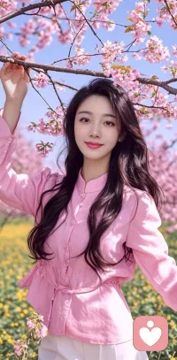 春风拂过，万物都在慢慢舒展。愿你也被温柔包裹，心事随风散去，心里满是晴朗配图