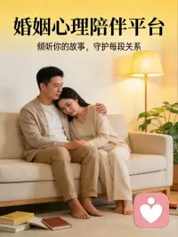 很多人走进婚姻，都带着满心期待，可走着走着就只剩疲惫、争吵与沉默。委屈没人懂，心事无处说，冷战消耗彼此，沟通变成奢望。其实婚姻里的痛苦从不是矫情，你不必独自硬扛。愿意倾听你的情绪，理解你的挣扎，陪你梳理关系困境，慢慢找回内心的平静与勇气。
#婚姻情感 #婚姻咨询 #情感倾诉配图