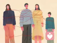 孩子的行为，藏着家庭的秘密。

孩子躺平，映射的是孩子对完整温暖家的渴望，以及担心失去家的恐惧。

他不是故意颓废，不是故意放弃，而是在夫妻关系的裂痕里，孩子用自己最稚嫩、最悲壮的方式，承担着家庭的压力，守护着这个家。