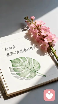 谁心里还没有点故事呢，只是学会了控制而已。生活从来不会对谁格外温柔，每个人都有不为人知的心酸和疲惫。不必向所有人解释自己，懂你的人自然会懂，不懂的人多说无益。慢慢学会与孤独相处，与遗憾和解，在薄情的世界里，深情地活着，在破碎的日子里，一点点拼凑完整的自己。配图