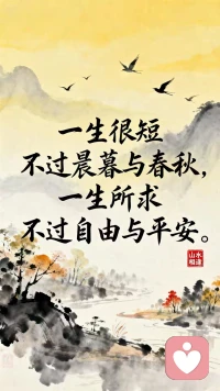 “人要学会装傻，有时候知道的多了，未必是好事，发现了真相，疼的是心，戳穿了谎言，冷的是情。人到一定年纪，不是我不懂，而是我不想懂，心里明白就好。万事随缘，有缘而来，无缘而去...”配图