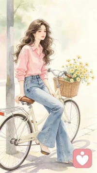 时光不语，静待花开。
内心丰盈者，独行也如众。
每个年龄的我，都是恰到好处的我，
人间百味随遇随喜随安。配图
