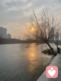 天空阴沉，是否如你此刻心情，别怕，和我一起迎接阳光明媚的明天配图