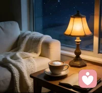 夜色渐深，温柔上线。
不赶时间，不聊对错，
只做你安静的倾听者。
愿你卸下疲惫，被温柔接住。🌙配图