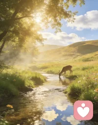 慢慢来，谁都有雨后晴天。配图