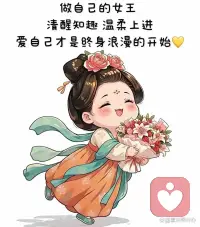 “你要允许自己脸上有皱纹，头上有白发，时间不会放过任何一个人，当然也包括自己。接受一切的自然而然…”配图