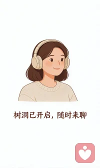 不用假装快乐，不用硬撑坚强。
我在这里，听你讲，不评判、不打断、只陪伴。
​配图