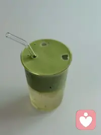 邂逅一点绿……配图