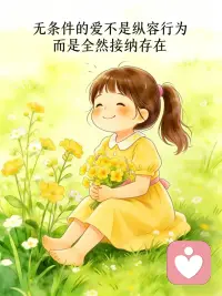 一个人不去伤害别人，这个品德并不来自于父母说“伤害别人是错的”的教育，而是来自于父母对孩子无条件的爱。

当一个人心中被爱灌注着，自然对别人能够感同身受，不忍心去伤害别人。

同样的，为自己人生承担责任，为自己的言行后果负责，也并不来自于父母说“你应该负责”的教育，而是来自于父母对孩子无条件的接纳。

当一个人有信心“自己会被父母无条件地接纳”，那么自然就有勇气去承担面对真相，承担属于自己的责任。