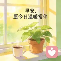 早安✨ 生活难免有起伏，情绪也会有阴晴，接纳每一种感受，温柔对待自己。愿你今日心怀暖阳，从容前行，有困扰随时倾诉，我一直都在🌿配图