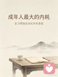 成年人最大的内耗，是习惯独自消化所有委屈
 
不知道你有没有这种感受？
 
遇到烦心事，不敢和家人倾诉，怕他们担心；不想和朋友多说，害怕被当成负能量。所有的委屈、疲惫与纠结，全部压在心底，一个人反复琢磨，默默硬扛。
 
旁人总是轻描淡写地劝你“想开一点”，可情绪从来不是靠一句想开就能消散的。
 
反复回放糟心的过往，深夜思绪翻涌、辗转难眠，心里沉甸甸的，明明什么都没做，却早已身心俱疲。这就是成年人最累的情绪内耗。
 
其实，你不必强迫自己懂事，更不用假装万事无恙。
你的负面情绪不是累赘，你的脆弱也从来不是缺点。你只是缺少一个温柔、包容、不会评判你的倾听者。
 
如果你正在经历这些：
长期精神内耗，放不下心底的烦心事；
积攒了满身委屈，却无人可以倾诉；
频繁失眠焦虑，被杂乱的思绪困住；
为人际关系疲惫，不懂如何释怀和解；
内心压抑许久，只想找个安全的角落倾诉心声。
 
我不会讲空洞的大道理，不会评判你的对错，更不会催促你快速自愈。
我只会安静陪伴、耐心倾听，陪你梳理乱糟糟的情绪，接纳你所有的疲惫与不堪。
 
如果你也正在经历情绪低谷，别一个人硬扛。说出来，也许会轻一点。
 
欢迎来到我的主页预约倾听，卸下心底积压的重担，慢慢和自己和解。