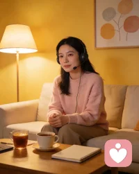 我是一名倾听师，
愿做你安静的陪伴，
愿做你安心的倾诉对象。
不用逞强，不必伪装，
把心事说给我听，我一直都在