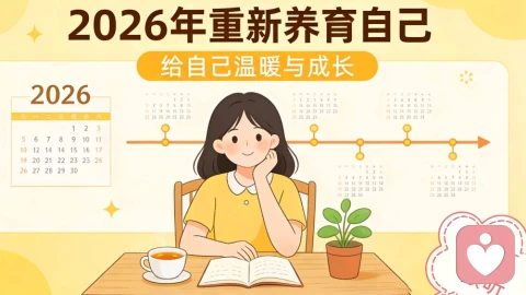 2026，重新养育自己：别再用完美绑架自己，你本来就很美