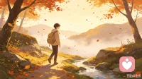 人这一生，终究是和自己相处的旅程。
不必强求所有人理解你的选择，也不用刻意迎合世俗的标准。
接纳情绪里的起伏，释怀过往里的遗憾，稳住内心节奏，好好爱自己，便是生活最好的答案。配图