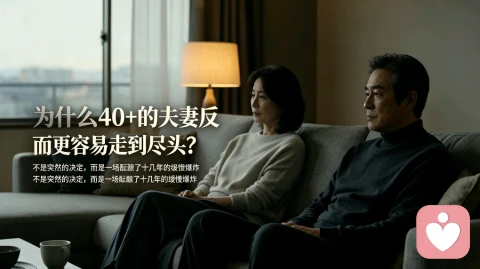 为什么40+的夫妻反而更容易走到尽头?