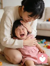 一、孩子哭闹/发脾气时

❌ 哭什么哭，再哭我不管你了
✅ 我知道你很难受，妈妈/爸爸陪着你，等你平静我们再说。配图