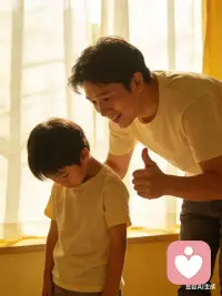 九、孩子没自信时

❌ 你这也不行那也不行
✅ 我相信你，你可以慢慢来，失败也没关系。配图