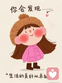 好好爱自己，
不讨好谁，不勉强自己，
把温柔和偏爱，都留一份给自己。✨配图