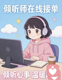 世界停止了喧嚣，夜已宁静，此时此刻，如若你有一直未说的心事可以说给我听，暖心陪伴，耐心倾听