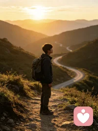 “该发芽的发芽，该凋落的凋落。春天从不纠结。你也一样：有些事适合留在上一季，轻装上阵，才能走进新的风景里。”