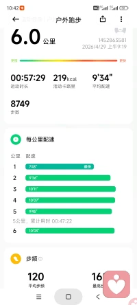 今早感觉有点累，也可以自己坚持去跑步，但顺从我的想法尊重我的需要，所以找了两个人，让他们跟我说：“起床洗漱去跑步。”呀，真有用。跟自己对自己说这句话，完全是两种感觉。

心性已经走得更远了，身体也给了我一些惊喜，声音和容貌都有了点变化，但远远不够。我需要按计划坚持规律的运动训练。要让这副壳子，配得上我的心。配图