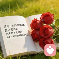 没有一朵花一开始便是花，没有一朵花到最后仍是花。
曾以为：风有约而花不误，年年岁岁不相负。后来明白：半生花开半生落，半生风雨半生寒，七分酸楚三分甜。
最后懂得：给时间时间，让过去过去，让开始开始。听风吟，看雪落，等花开，待春来。