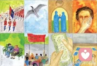 第一篇

抽了一张卡，放在窗台上。

两个孩子终于睡了，客厅安静得能听见自己的呼吸。卡上的画面说不清是什么，但看着看着，眼眶就热了。

当了妈妈之后，很少有这样的时候——什么都不做，就只是陪着自己。

这张卡好像在说：你一直在照顾全世界，今天换我来看看你。

---

第二篇

随手抽了一张。

老二刚才抱着我的腿哭，老大在旁边喊“妈妈你看我拼的”。忙完回头，卡就摊在桌上，安安静静地看着我。

忽然想起很多年前，那个还没当妈妈的自己。她大概想不到，有一天我会在鸡飞狗跳里，靠一张卡来找回她。

其实她一直都在。只是我太久没顾上看了。

---

第三篇

抽卡的时候，老大凑过来问：妈妈你在干嘛？

我说，妈妈在和自己的心里说话。

他似懂非懂地走开了。我看着手里的卡，忽然觉得，也许这就是做妈妈最好的样子——一边陪着他们长大，一边没有弄丢自己。

这张卡，是今晚的证明。

---

第四篇

有人说，当妈之后没有自己的时间。

我不太同意。

孩子睡着的深夜，等娃放学的十分钟，老二抱着奶瓶发愣的空隙——这些都是我的时间。就像此刻，一张卡，一盏灯，一个慢慢回来的自己。

时间不在长短，在那一刻，你属于你。

---

第五篇

抽到这张卡，脑子里冒出一句话：

外面没有别人，只有你自己。

以前觉得这是鸡汤，现在发现是真的。那些焦虑、委屈、不甘，最后都是自己和自己的事。那些平静、温柔、接纳，最后也是。

所以，今晚就好好陪陪这个自己吧。

---

第六篇

今天抽到的卡，有点像我。

不那么完美，不那么耀眼，但安安静静待在那里，也有它自己的样子。

当妈这几年学会的一件事：不用活成别人期待的模样。就像这张卡，不需要说话，懂的人自然会在它面前停下来。

你也一样。你就做你自己，爱你的人会自己找来。