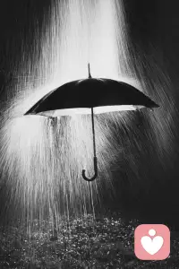 雨停了再送雨伞 
       还有意义吗