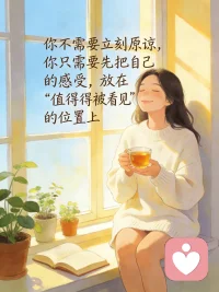 请你绕过道德绑架，聚焦于自我关怀配图