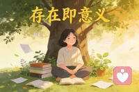 你的存在价值，从不取决于你的效率、成就或情绪是否稳定。配图