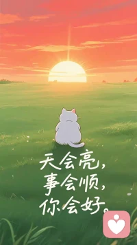 心会累，会暗，会沉默，但不会一直这样。
允许自己难过，也相信自己会好。
你很珍贵，慢慢来。
 
 
抑郁不是黑暗的终点，
只是情绪在提醒你：
该好好抱抱自己了。
 
 
不必立刻坚强，
允许此刻脆弱。
你已经在撑着了，真的很棒。