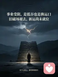 你要相信所有打拼到中年的人
当下的低谷从来都不是能力不行
而是你的人生正在换轨重生