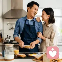 夫妻之间要学会体谅，相互扶持，这样才走的长久……配图