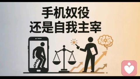 被手机奴役，还是自我主宰