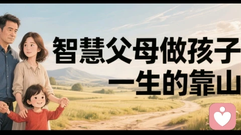 智慧父母，做孩子一生的靠山