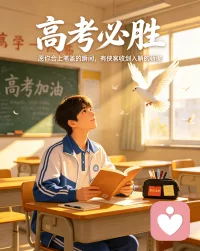 考场之上，沉着即是底气；考场之外，从容便是温柔。愿所有考生得偿所愿，各位家长放宽心绪❤️