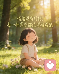 情绪没有对错，每一种感受都值得被看见