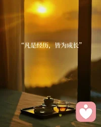 万物皆不完美，人生总有缺憾。喜欢就争取，得到就珍惜，失去就忘记。别给情绪加滤镜，健康快乐即顶配。敬岁月，敬自由，敬千万次缝补生活的自己。配图