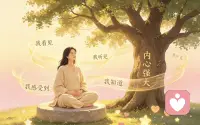 当我内心足够强大
我不再防卫
所有力量在我们之间
自由流动
委屈 沮丧
内疚 悲伤
愤怒 痛苦
让它们自由流淌
我在悲伤里感到温暖
在愤怒里发现力量
在痛苦里看到希望
当我内心足够强大
我不再攻击
我知道
当我不再伤害自己
便没有人可以伤害我
我可以放下武器
敞开心
当我的心柔软起来
便在爱和慈悲里
与你明亮而温暖的相遇。
                   
                     ———萨提亚