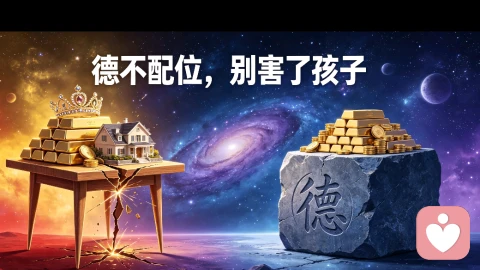 德不配位，千万别害了孩子