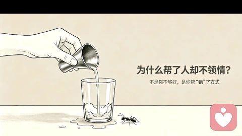 为什么你帮别人却还不领情?