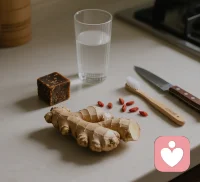 不得不佩服中医中国古人的养生！今天老婆冲澡后骑车，回来后被风吹到了，浑身无力。
按着古方红糖熬姜水，喝完以后全身就有劲了！我把剩余半碗也喝了，顿时感觉全身非常舒服，感觉细胞都被激活了，最近两年一直无力的感觉，瞬间被这股暖流冲开了！很久没有这么安逸，精神都充沛了！