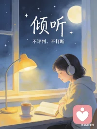 🌙 深夜的情绪，总需要一个出口。我在这里，不评判、不打断，只做你安静的倾听者。配图