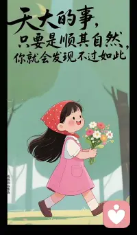 人生不是为了永远快乐而存在，而是学会在持续的平凡与苦楚里，接住那些一闪而过的甜，慢慢和所有难熬和解。配图