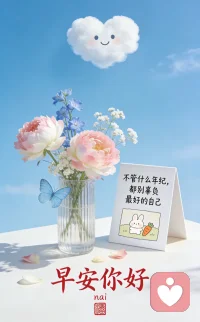 清晨的温柔
是窗帘缝漏进来的那缕光，是热水壶“咕嘟”一声的轻响，是拖鞋踩在地毯上的软绵触感，是早餐飘出饭香~~
 
不用急着“进入状态”，不用把“开启新一天”当成任务。
在这里，允许你接住这些细碎的暖：咬一口刚烤好的面包，摸一摸窗台晒暖的猫，让晨光在指缝里多停半分钟。
 
早安呀，今天的你，“接住温柔”就够了。配图