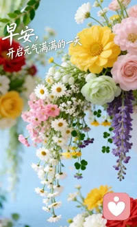 早安！ 愿你在新的一天被温柔接住，被好好爱着……配图