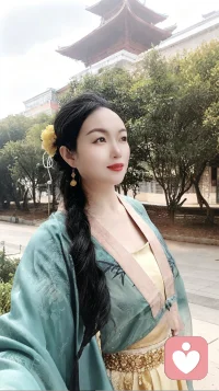 💞汉服自带温柔松弛疗愈感🍃配图