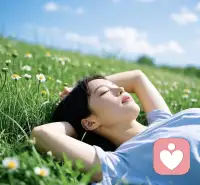 🌿 躺在春天里，与自己温柔相拥
 
当你把身体轻轻交给这片草地，阳光漫过眼睑，风拂过发梢，连呼吸都变得柔软。
 
你不必再追赶什么，也不必伪装坚强。此刻，你只是你——一个被自然温柔包裹的、值得被好好疼爱的人。那些压在心头的疲惫、焦虑与不安，都随着青草的香气慢慢消散。
 
允许自己放空，允许自己“什么都不做”。这不是偷懒，是你在给心灵做一次深度疗愈。就像这些小花，哪怕无人欣赏，也会在阳光下自在舒展。你也一样，本就拥有无需证明的价值，本就值得这样松弛地活着。
 
把烦恼交给风，把心安放在此刻。你看，天很蓝，草很绿，你很好，一切都来得及配图